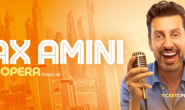 Max Amini Live in English at Dubai Opera 2026