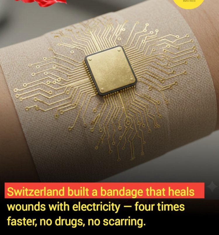 Smart Bandages That Heal Wounds Four Times Faster Without Drugs