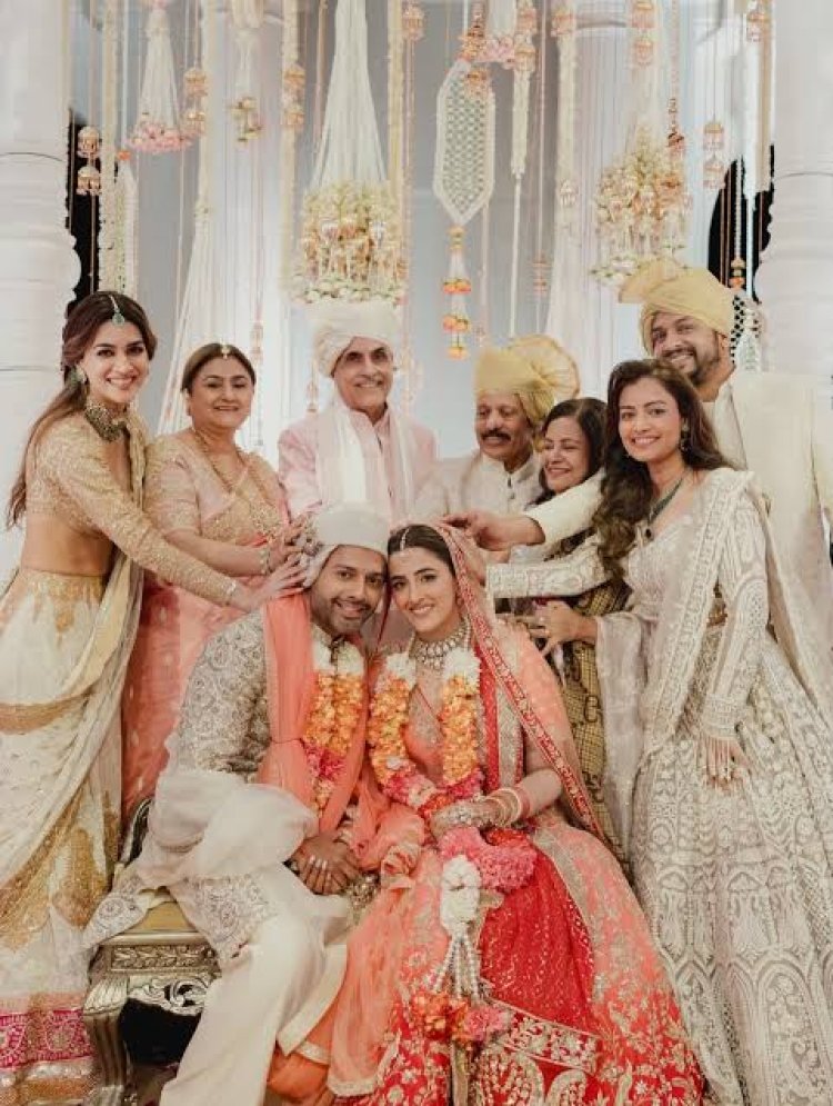 Nupur Sanon and Stebin Ben tie the knot in grand Hindu ceremony after multi-day Udaipur celebrations