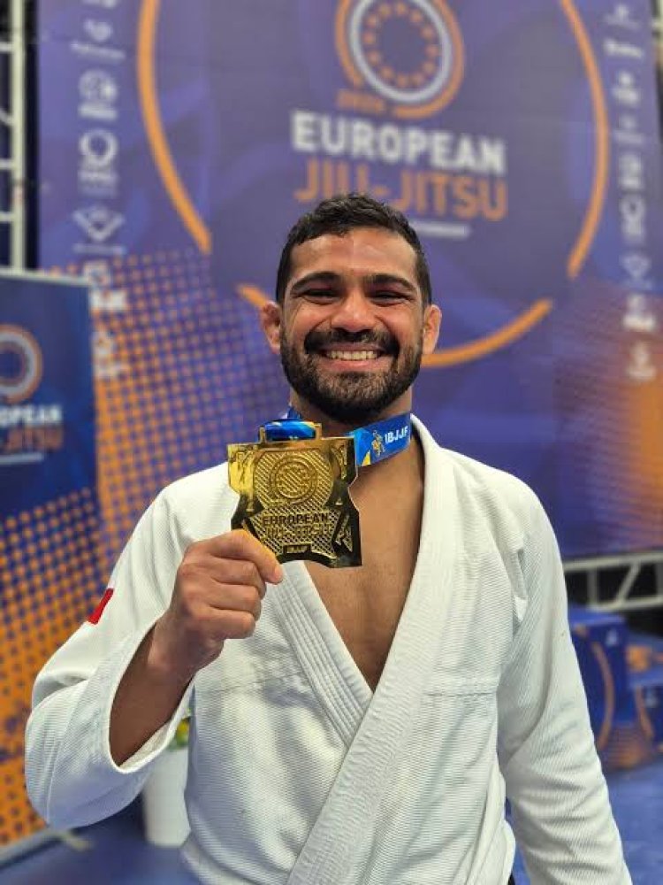 Bahrain’s Ali Monfaradi wins gold at 2026 European Brazilian Jiu-Jitsu Championship
