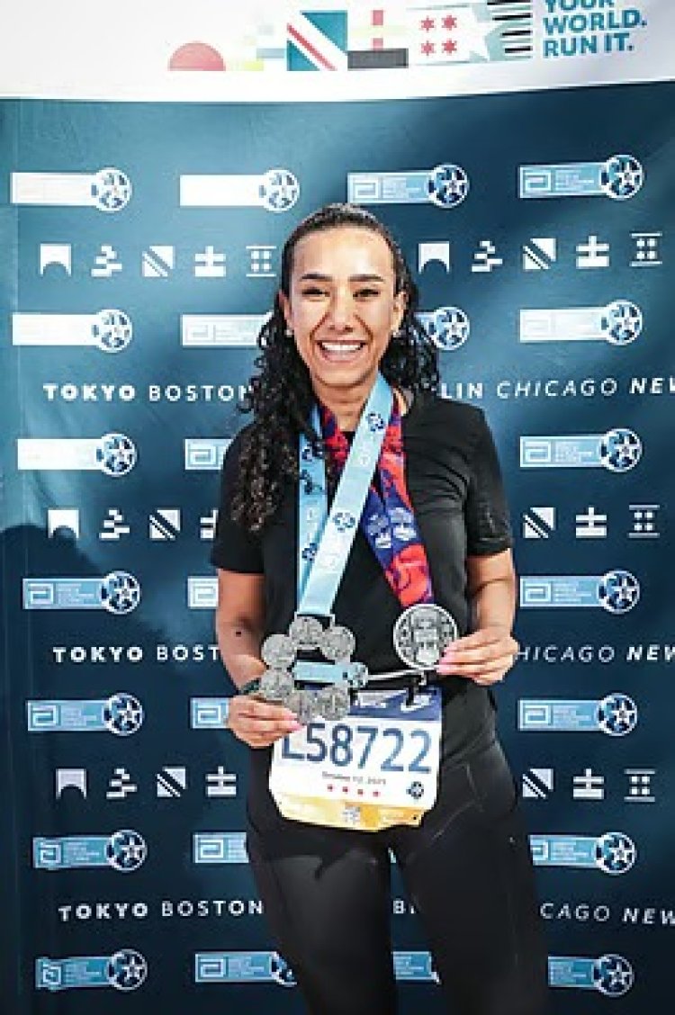 Ashwaq Alsaieri makes history as first Saudi and GCC woman to complete all seven world marathon majors