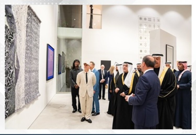 HRH Crown Prince and Prime Minister Inaugurates Rashid bin Khalifa Art Collection Exhibition