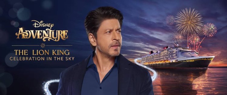 Disney Meets Bollywood as Shah Rukh Khan Lights Up the Skies on Disney Cruise Line