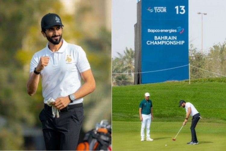 HH Shaikh Nasser Tops Individual Longest Drive at PRO-AM Event in Bahrain