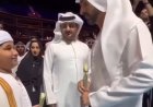 Sheikh Hamdan’s white rose gesture steals spotlight at Arab Hope Makers ceremony