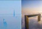 Sheikh Hamdan shares stunning Dubai Frame fog footage