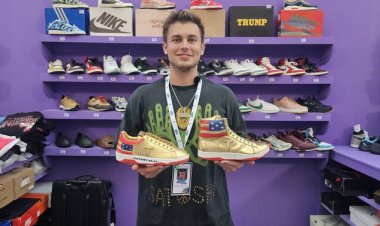 Rare Trump High-Tops Valued at $180,000 Draw Crowds at Sneaker Con Jeddah