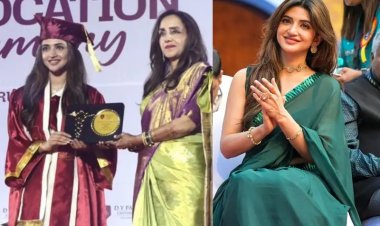 Sreeleela earns MBBS degree, graduation moments go viral