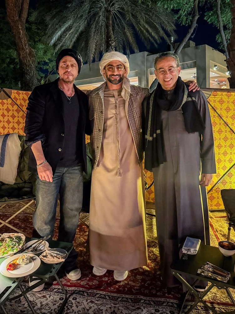 Shah Rukh Khan’s ‘life cocktail’ moment with Anas Bukhash sets social media buzzing in Dubai