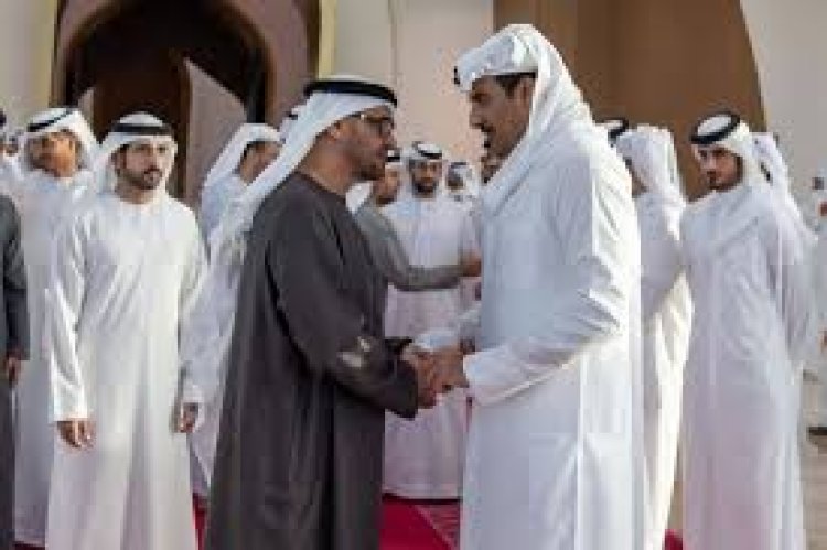 Qatar and UAE leaders reaffirm regional stability and strategic ties in Abu Dhabi meeting