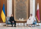 Zelenskyy, Qatar’s Amir call for immediate halt to military actions