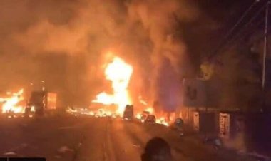 Drone strike targets fuel tank terminal in Abu Dhabi’s Musaffah, fire contained