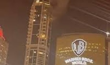 Debris from air interception hits Dubai Marina tower façade, no injuries reported