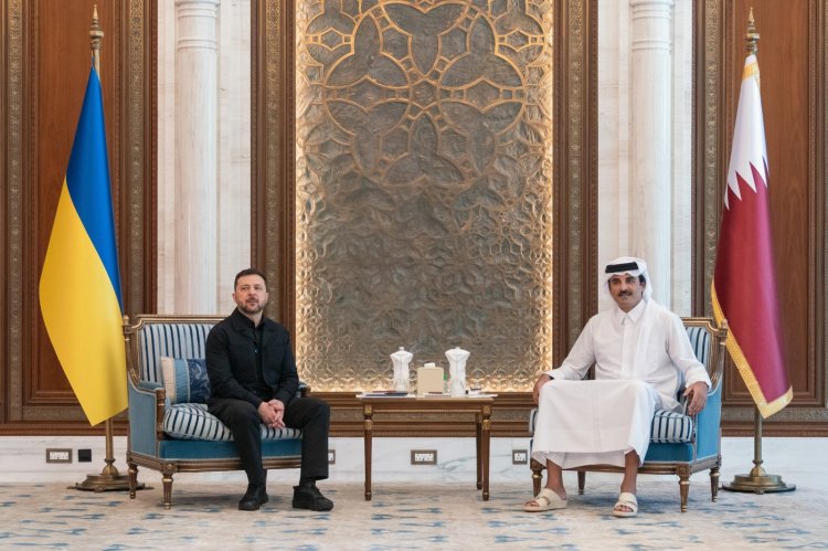 Zelenskyy, Qatar’s Amir call for immediate halt to military actions