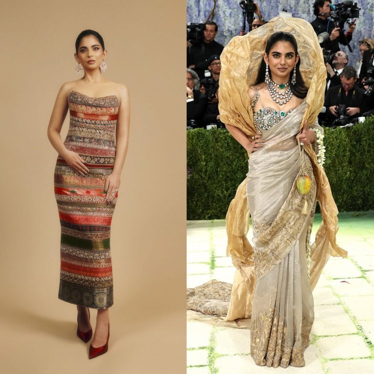 Isha Ambani celebrates Indian craftsmanship with dual pre-Met Gala looks rooted in heritage and art