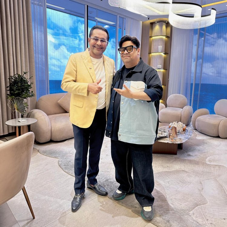 Kiku Sharda Takes Handover of Dubai Home at Skyz by Danube