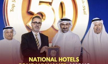 National Hotels Company Named Among Bahrain’s Top 50 Companies for 2026