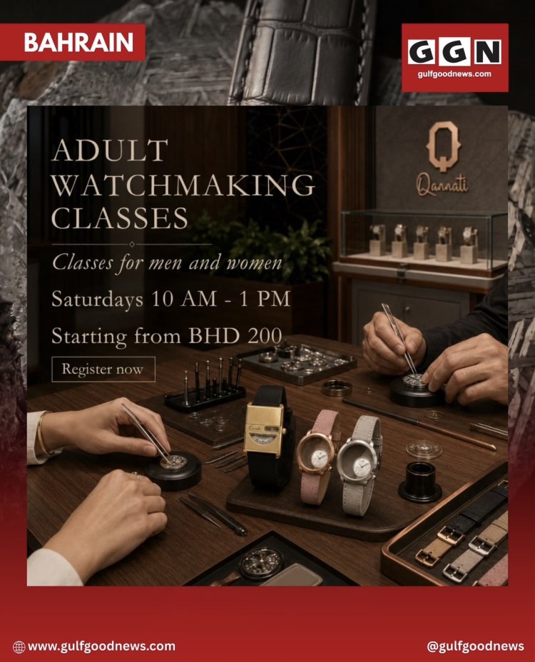 You Can Build Your Own Luxury Watch at This Workshop in Bahrain